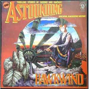 HAWKWIND Astounding Sounds, Amazing Music (Charisma ‎9124 002) Holland 1976 LP (Krautrock, Space Rock)